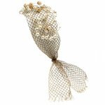 Orchid Headband in Silver by Basha Orchid Headband in Silver by Basha